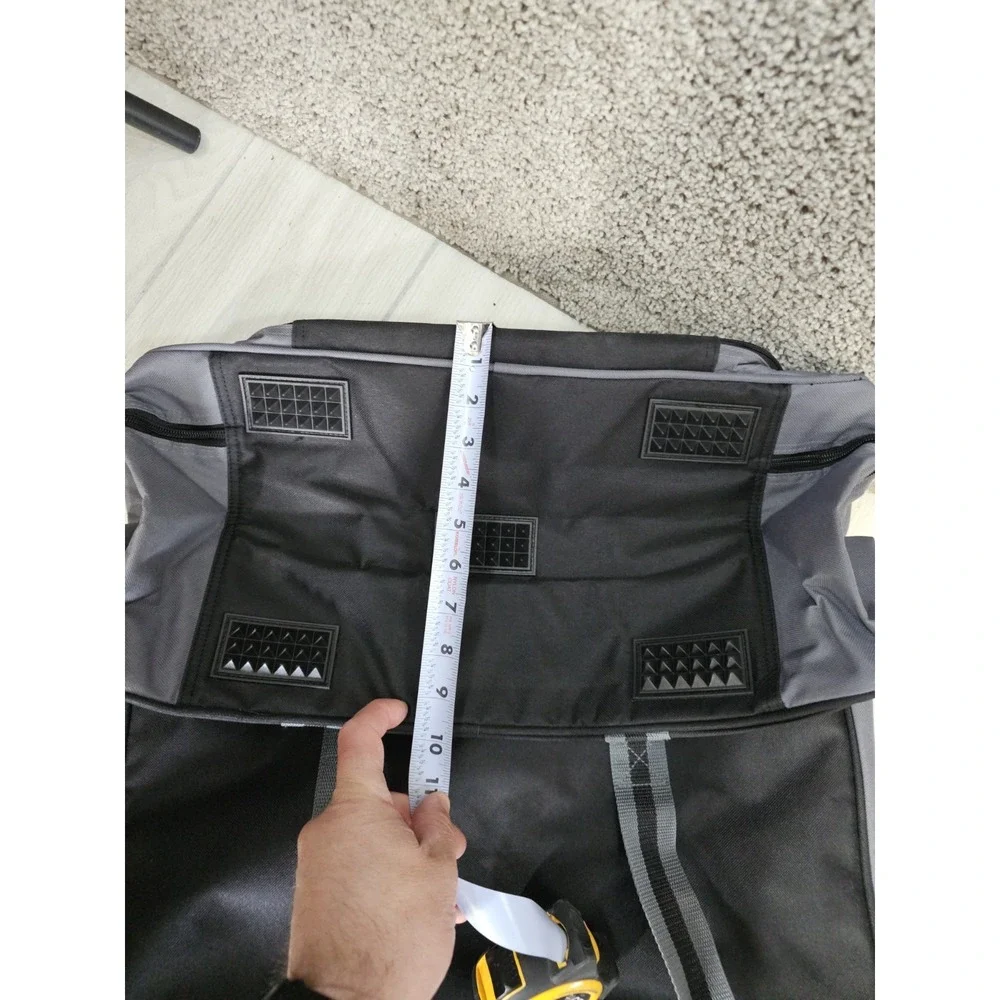 Mercedes Benz Travel Bag Tote Weekender Luggage Canvas Large 19x19 #3 Black Gray
